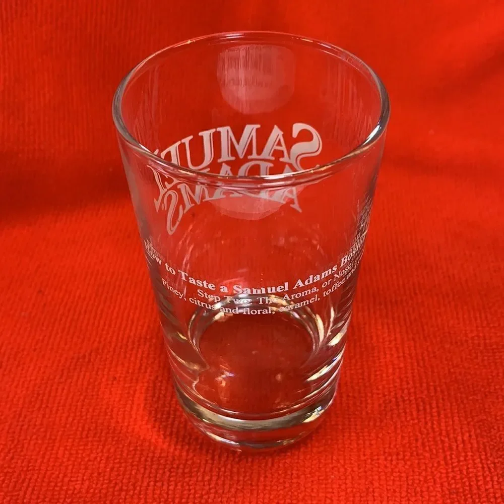 Samuel Adams How To Taste A Samuel Adams Beer Step 1 Color Clarity 8 Ounce Glass